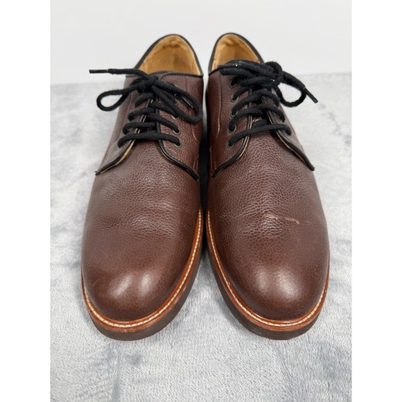 samuel hubbard Other - Samuel Hubbard M2150 Men’s 10.5 Brown Leather Oxford Shoes Vibram Portugal